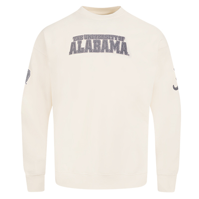 UNIVERSITY OF ALABAMA REVERSE FRENCH TERRY FLEECE CREWNECK