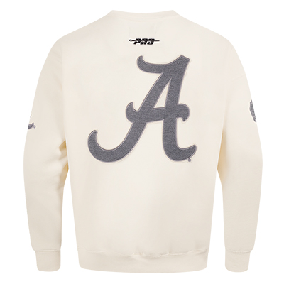 UNIVERSITY OF ALABAMA REVERSE FRENCH TERRY FLEECE CREWNECK