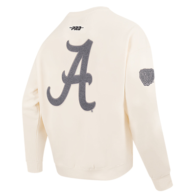 UNIVERSITY OF ALABAMA REVERSE FRENCH TERRY FLEECE CREWNECK