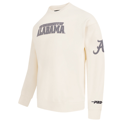 UNIVERSITY OF ALABAMA REVERSE FRENCH TERRY FLEECE CREWNECK