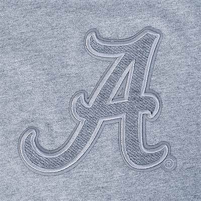 UNIVERSITY OF ALABAMA REVERSE FRENCH TERRY DROP SHOULDER TEE