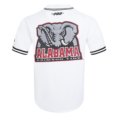 UNIVERSITY OF ALABAMA MESH BUTTON DOWN BASEBALL JERSEY