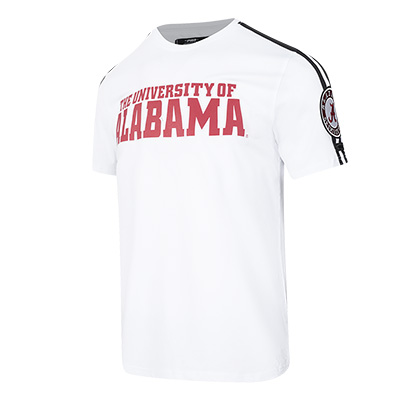 UNIVERSITY OF ALABAMA CALSSIC MESH STRIPED TEE