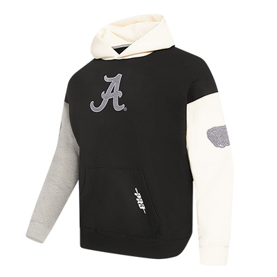 UNIVERSITY OF ALABAMA REVERSE FRENCH TERRY FULL ZIP FLEECE HOODIE