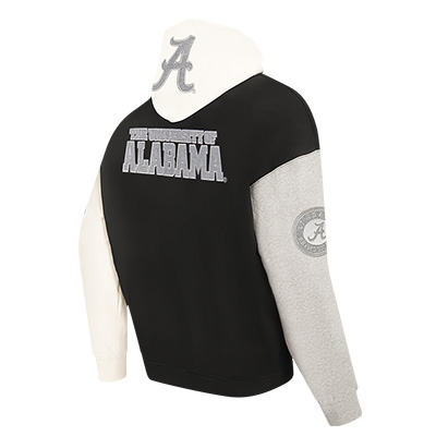 UNIVERSITY OF ALABAMA REVERSE FRENCH TERRY FULL ZIP FLEECE HOODIE