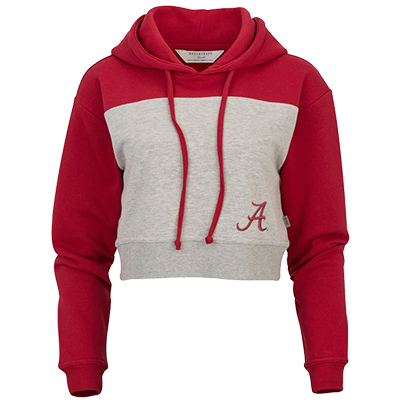 ALABAMA FLEECE CROPPED HOOD