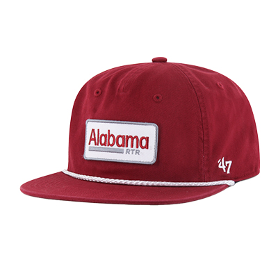 Alabama RTR Patch Pollock Rope 47 Captain Cap