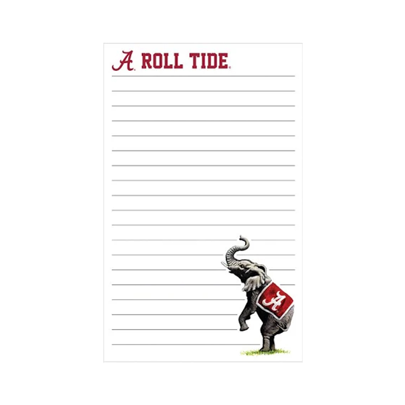 Alabama Mascot 5X8 Notepad (SKU 14069772106) Alabama Mascot 5X8 Notepad (SKU 14069772106)