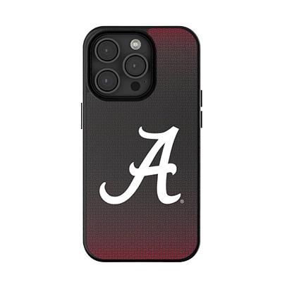 Alabama Crimson Tide Magsafe Iphone Case Black Linen