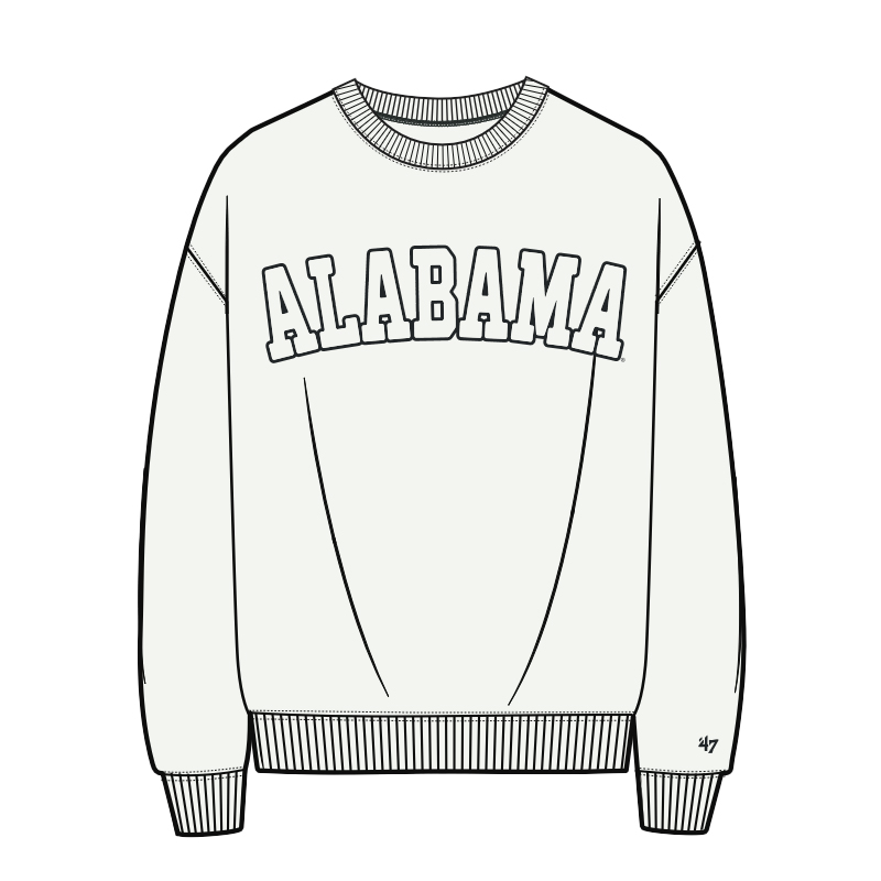 Alabama Trademark Foundation Crew (SKU 1407115743) Alabama Trademark Foundation Crew (SKU 1407115743)