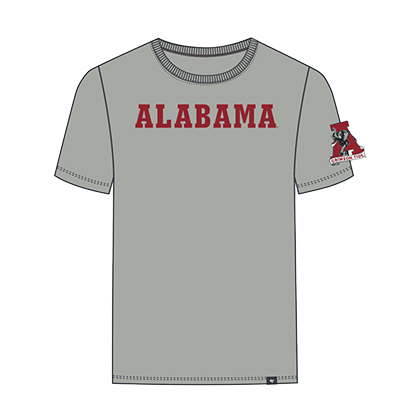 Alabama Franklin Fieldhouse Vault Logo Sleeve T-Shirt