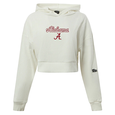 Alabama Warm-Up Cropped Hoodie
