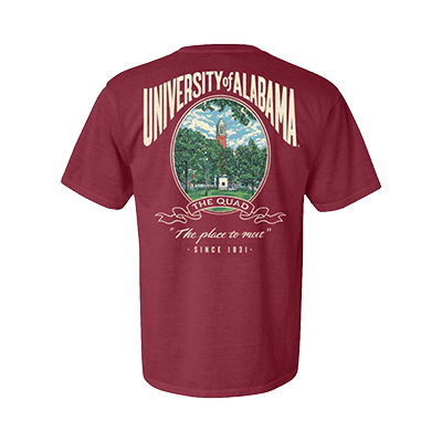 Alabama The Quad Comfort Color T-Shirt - main view