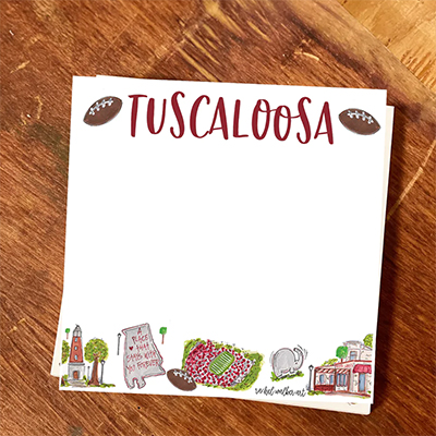 Tuscaloosa Chunky Notepad - main view