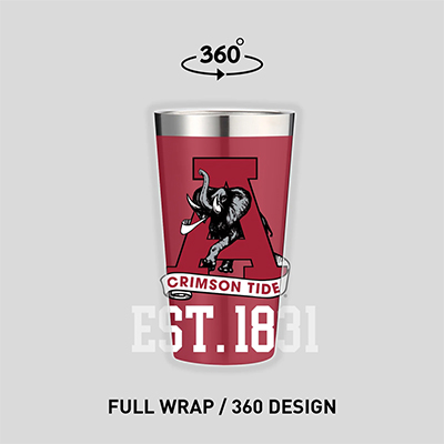 Alabama Vault Stainless Pint