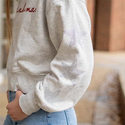 ALABAMA HAILEY SWEATSHIRT WITH STARS