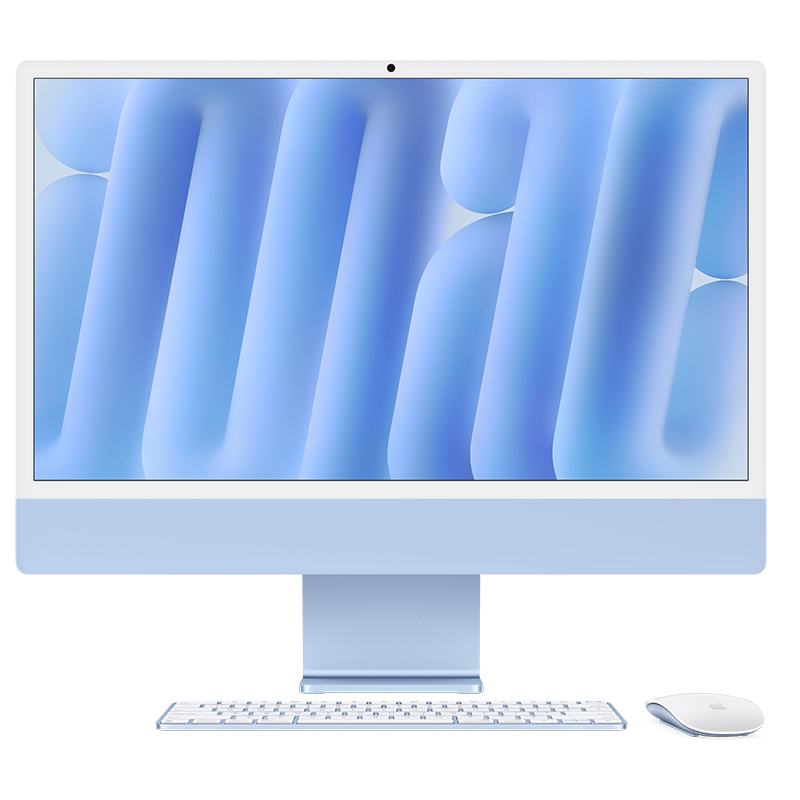 iMac (24-inch, M1チップ, 2021)   ブルー Apple I Mac 24インチ M1 ブルー Amazon.com: Apple 2021 iMac