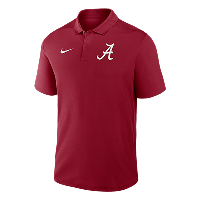 ALABAMA NIKE VICTORY PRIMARY SCRIPT A LOGO POLO