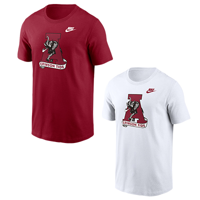 Alabama Nike Cotton Legacy Vault Logo T-Shirt