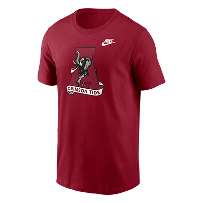 ALABAMA NIKE COTTON LEGACY VAULT LOGO T-SHIRT