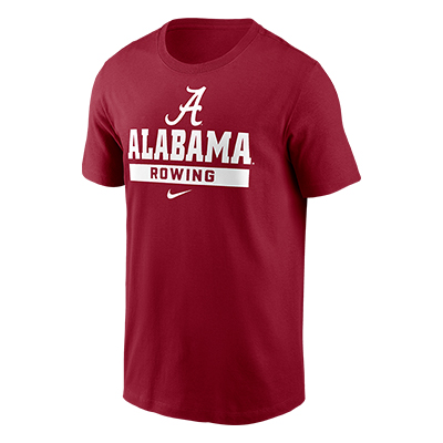 UNIVERSITY OF ALABAMA NIKE ROWING COTTON T-SHIRT
