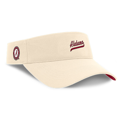 ALABAMA TAILSWEEP NIKE ACE PRIMETIME VISOR