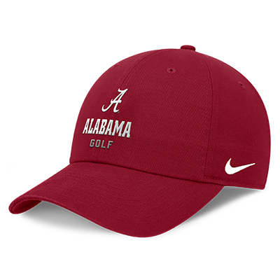 Alabama Golf Nike Club Unstructured Cap
