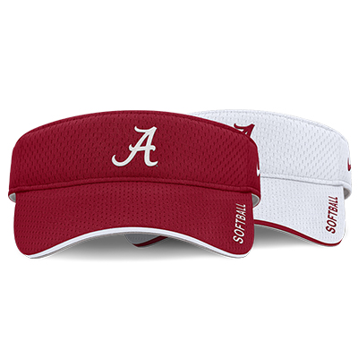 Script A Alabama Softball Nike Dri-Fit Ace Visor