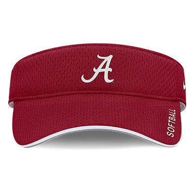 SCRIPT A ALABAMA SOFTBALL NIKE DRI-FIT ACE VISOR