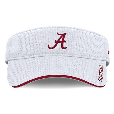 SCRIPT A ALABAMA SOFTBALL NIKE DRI-FIT ACE VISOR