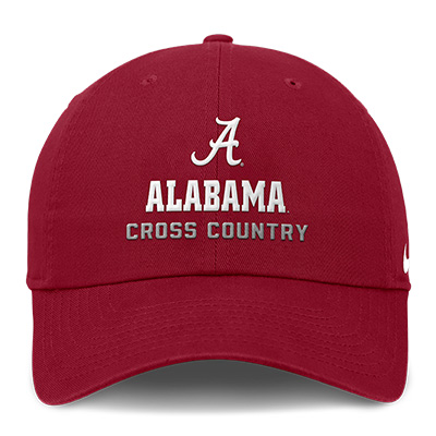 Alabama Cross Country Nike Club Unstructured Cap