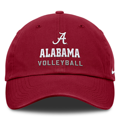Alabama Volleyball Nike Club Unstructured Cap - main view