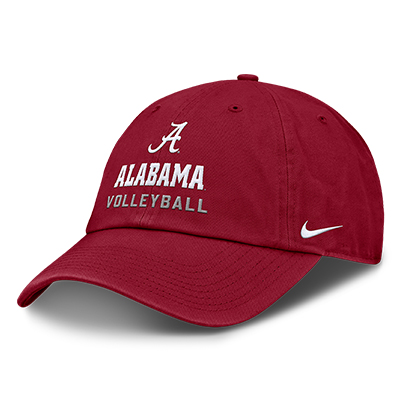 ALABAMA VOLLEYBALL NIKE CLUB UNSTRUCTURED CAP -  1