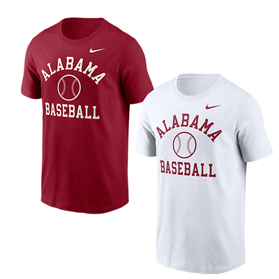 Alabama Baseball Nike Cotton 1 Icon T-Shirt