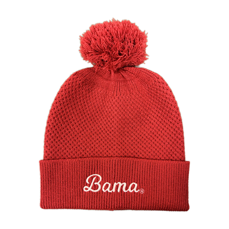 Bama Script Fashion Knit Beanie - main view