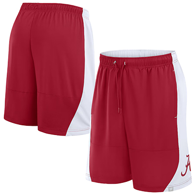 Alabama Script A Fanatics Side Stripe Performance Short