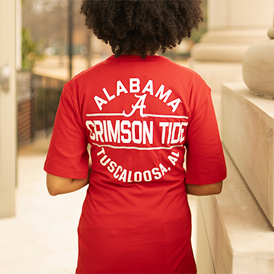 TUSCALOOSA ALABAMA CRIMSON TIDE  FANATICS LEGACY SHORT SLEEVE T-SHIRT