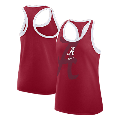 Alabama Nike Racerback Shadow Graphic Tank