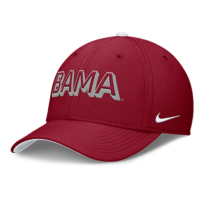 BAMA DRI-SIT RISE PRIMETIME STURCTURED SWOOSHFLEX CAP