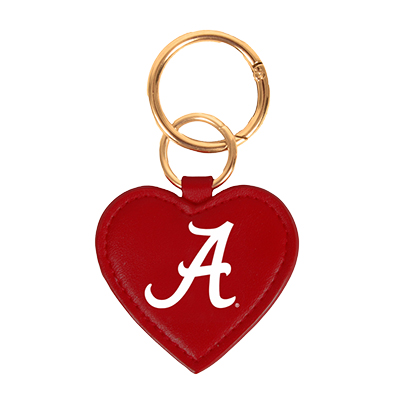 Alabama Heart Purse Charm/Key Chain