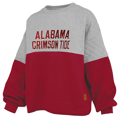 Alabama Kaia Priscilla Quilted Crew