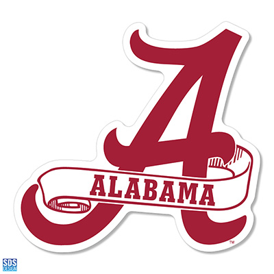    Script A Alabama Decal