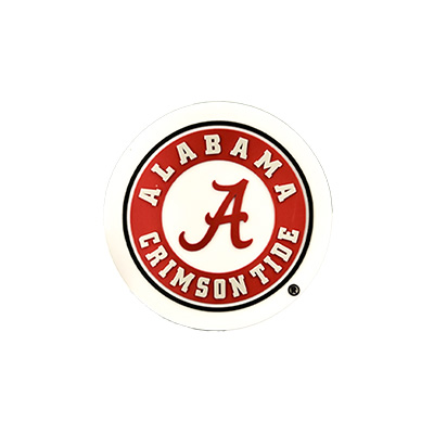 Alabama Circle Logo PVC Magnet