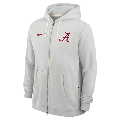 ALABAMA CRIMSON TIDE MEN'S NIKE FULL ZIP HOODIE