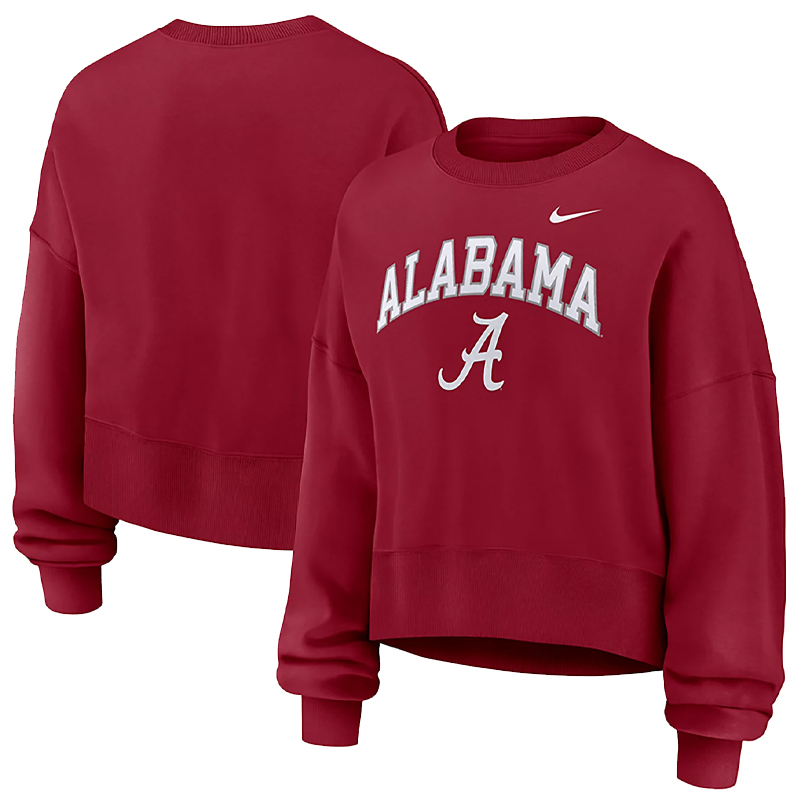 Alabama Women's Nike Phoenix Arch Oversized Crew (SKU 14133800158) Alabama Women's Nike Phoenix Arch Oversized Crew (SKU 14133800158)