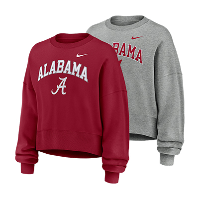 Alabama Women's Nike Phoenix Arch Oversized Crew - main view