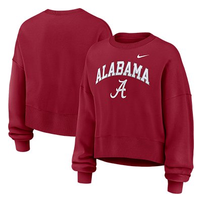 ALABAMA WOMEN'S NIKE PHOENIX ARCH OVERSIZED CREW -  1