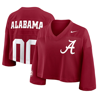 Alabama Women's Nike Crop Jersey