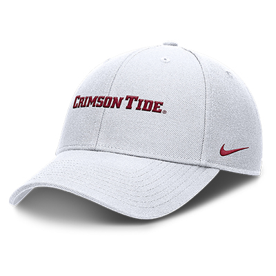 ALABAMA NIKE RISE GAMEDAY STRUCTURE BLOCK SCRIPT CAP -  1