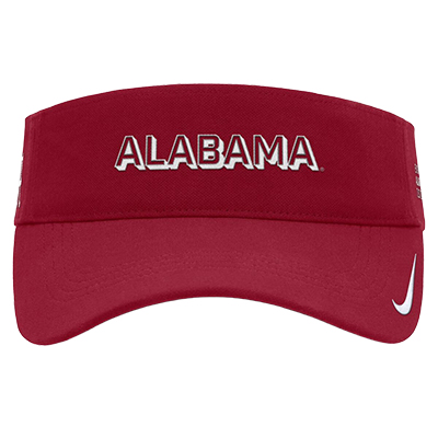 ALABAMA NIKE DRI FIT ACE GAMEDAY VISOR -  1